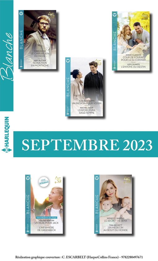Pack mensuel Blanche - 10 romans (Septembre 2023)Ebook