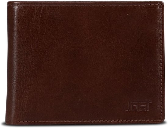 JOST Cuir porte-monnaie Vardo Wallet Brown brun