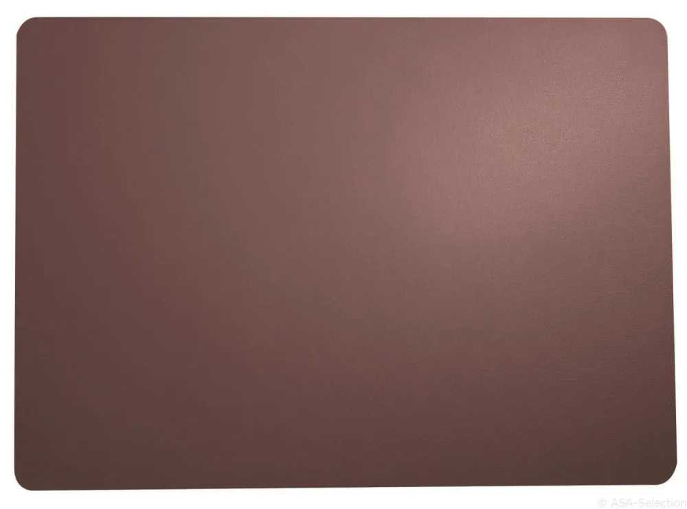 PVC Lederoptik Tischset 33x46cm fine plum