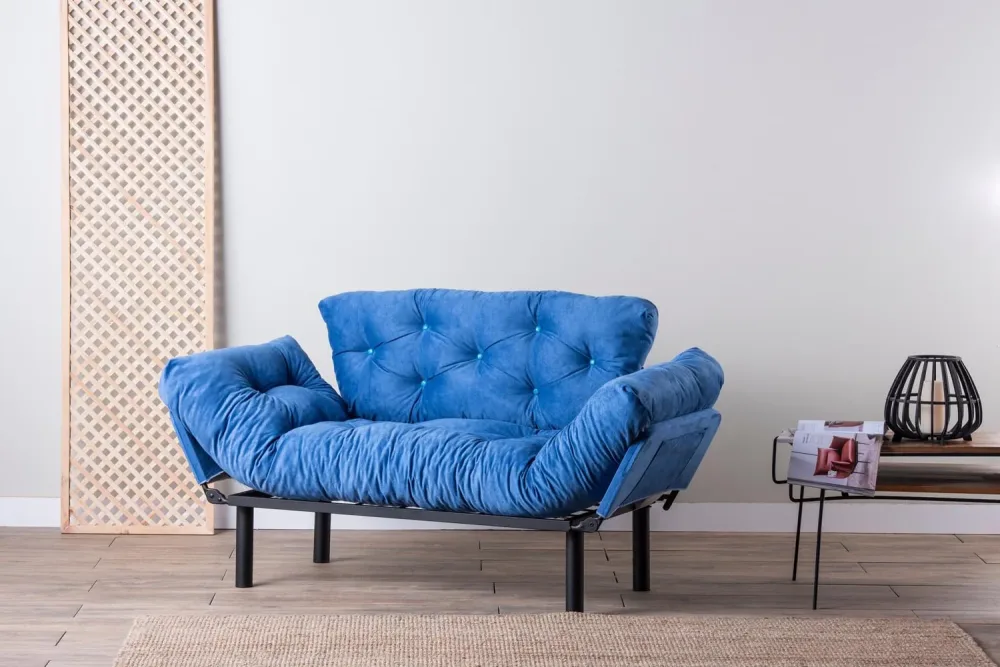 Nitta Bettsofa - Blau – Image 2