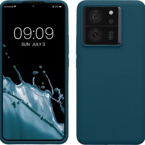 kwmobile coque de téléphone compatible avec Xiaomi 13T / 13T Pro – Coque avec revêtement en silicone – Coque pour smartphone en pétrole mat kwmobile coque de téléphone compatible avec Xiaomi 13T / 13T Pro – Coque avec revêtement en silicone – Coque pour smartphone en pétrole mat