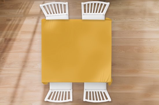 Nappe - Nappe - 120x120 cm - Jaune ocre - Automne - Intérieur - Intérieur et Extérieur