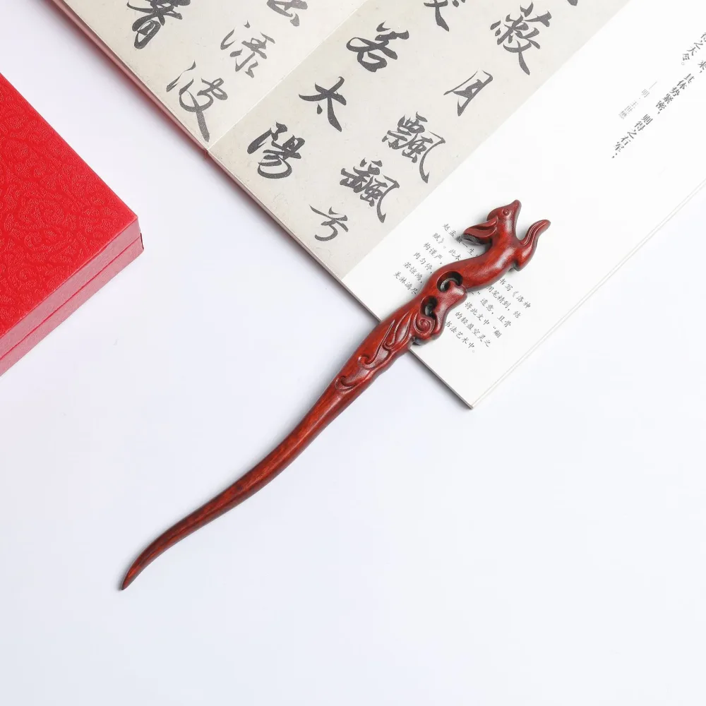 PF153 - 20cm Rosewood Fox Hair Sticks - Wholesale – Image 2