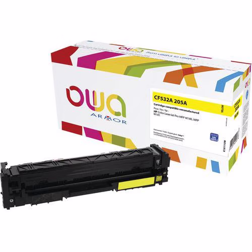 Toner reconditionné HP 205A Yellow