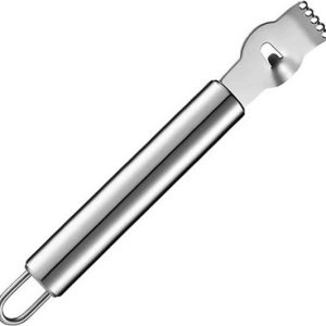 Go Go Gadget – Éplucheur de Citroen – Râpe à Citroen – Râpe à Citroen – Râpe à agrumes – Zesteur de citron – 16 cm – 2 en 1 – Acier inoxydable
