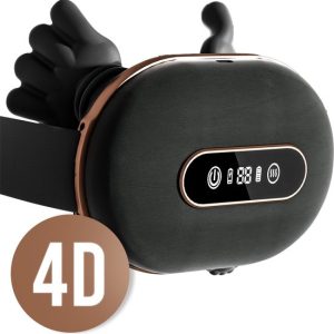 GS Goods Appareil de Massage du Cou – Coussin de Massage – Coussin de Massage Shiatsu – Sans Fil – Fonction Chauffante – Technologie Doigt 4D – 3 Modes de Massage – 2000 mAh – 70 min – Zwart GS Goods Appareil de Massage du Cou – Coussin de Massage – Coussin de Massage Shiatsu – Sans Fil – Fonction Chauffante – Technologie Doigt 4D – 3 Modes de Massage – 2000 mAh – 70 min – Zwart