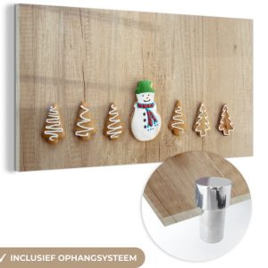 MuchoWow® Peinture sur Verre – Biscuits de Noël – 80×40 cm – Peintures sur Verre Acrylique – Photo sur Glas MuchoWow® Peinture sur Verre – Biscuits de Noël – 80×40 cm – Peintures sur Verre Acrylique – Photo sur Glas