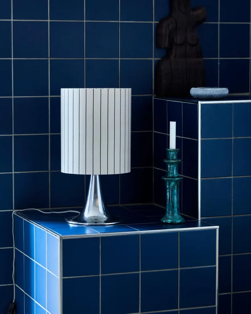 Tischleuchte, HDTulip, Silber-Finish – Image 3