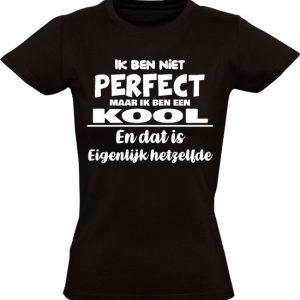 Je ne suis pas parfait mais je suis un Kool et c’est fondamentalement le même T-shirt femme | nom de famille | anniversaire | anniversaire | Nom | drôle | Noir Je ne suis pas parfait mais je suis un Kool et c’est fondamentalement le même T-shirt femme | nom de famille | anniversaire | anniversaire | Nom | drôle | Noir