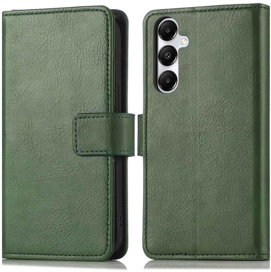 imoshion Étui adapté pour Samsung Galaxy A01 avec porte-cartes - Bookcase de Luxe imoshion - Vert