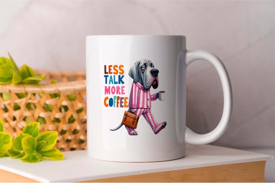 Mug Less Talk Great Dane - chiens - chiots - chiotlove - doglover - doggy - chiens - chiot amour - mon chien - chien amour - Coffee