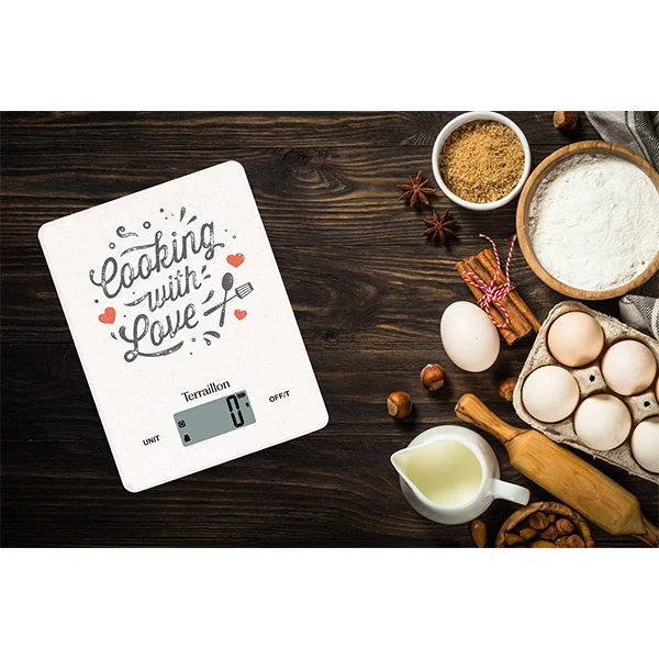 Balance de cuisine rechargeable 3 kg LCD Terraillon – Image 2