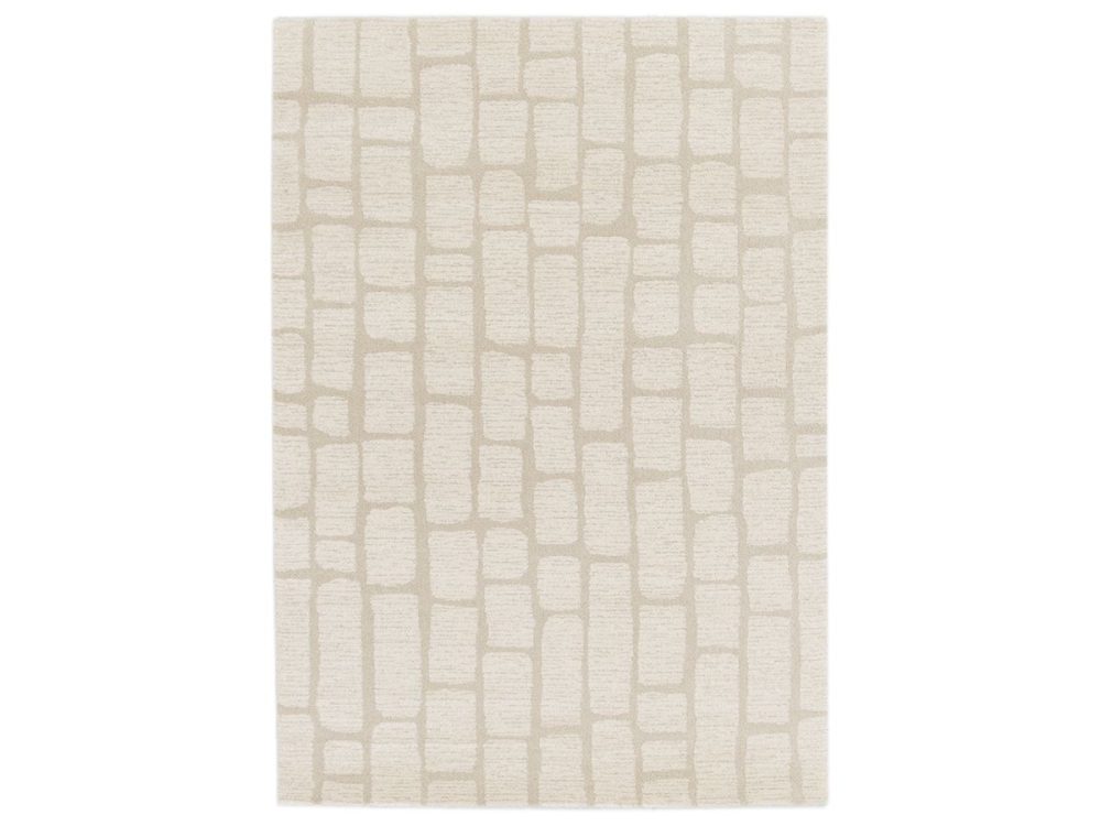 Tapis poils courts IKEDA motif abstrait – Image 2