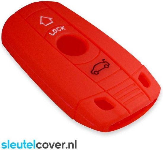 Housse de clé BMW - Rouge / Housse de clé en silicone / Housse de protection pour clé de voiture