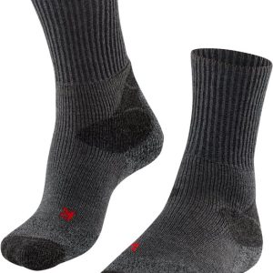FALKE TKX Expedition chaussettes de randonnée pour hommes – gris asphalte (asphalt melangeange) – Taille : 44-45 FALKE TKX Expedition chaussettes de randonnée pour hommes – gris asphalte (asphalt melangeange) – Taille : 44-45