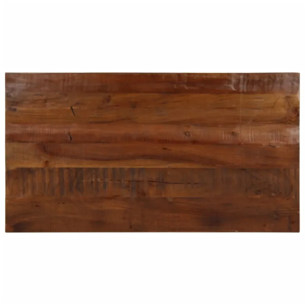 Table Top 120x70x2.5 cm Rectangular Solid Wood Reclaimed