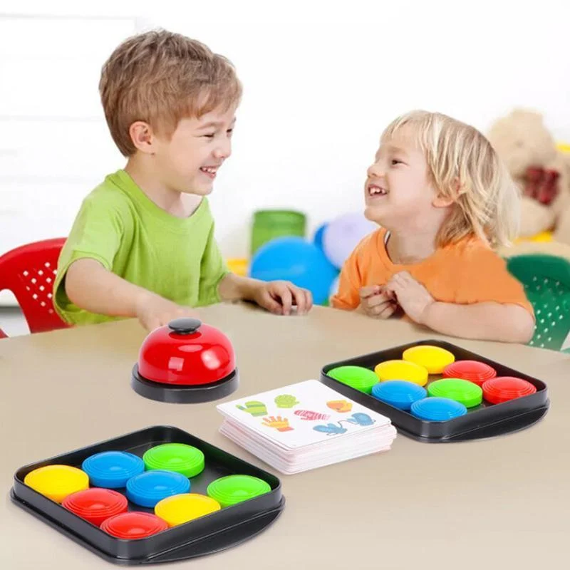 Jouet de Table à Pousser Jeu de Société Interactif