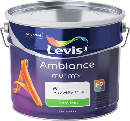 LEVIS AMBIANCE MUR EXTRA MAT MIX CLEAR PURPLE A60 10 L
