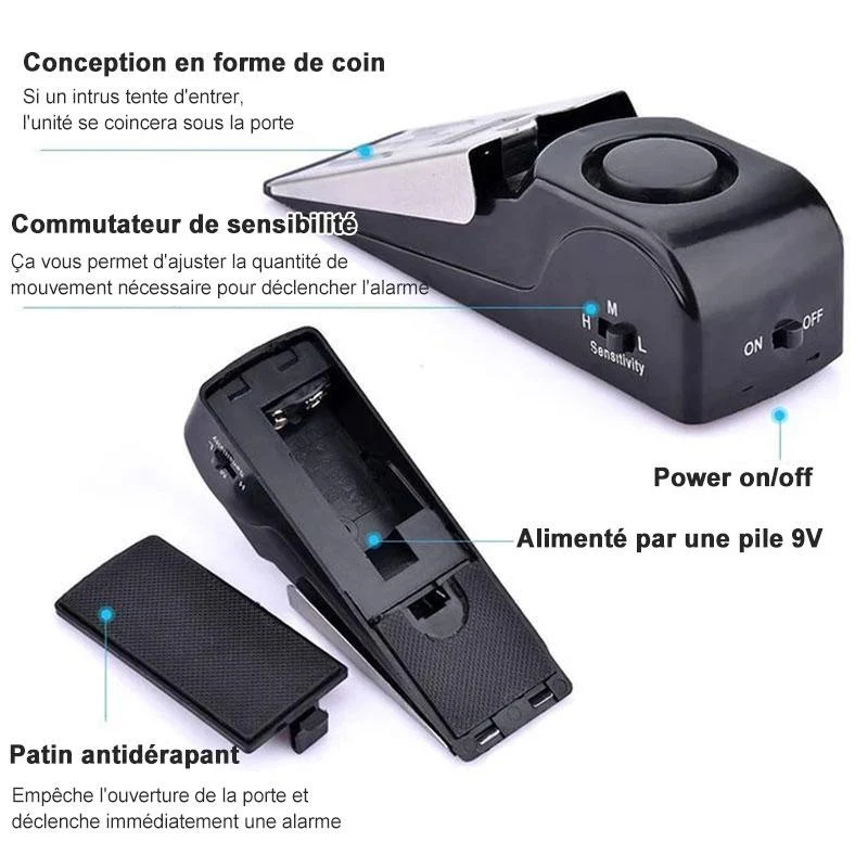 Alarme de Sécurité d'Arrêt de Porte – Image 3