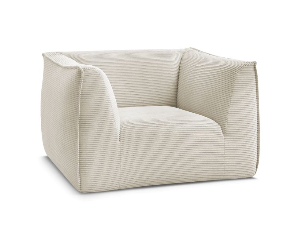 Fauteuil GIORGIA velours cotele