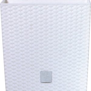 Jardinière Jardinière Rato Low 20x20x20.2cm BLANC Prosperplast Jardinière Jardinière Rato Low 20x20x20.2cm BLANC Prosperplast