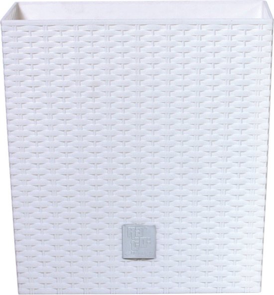 Jardinière Jardinière Rato Low 20x20x20.2cm BLANC Prosperplast