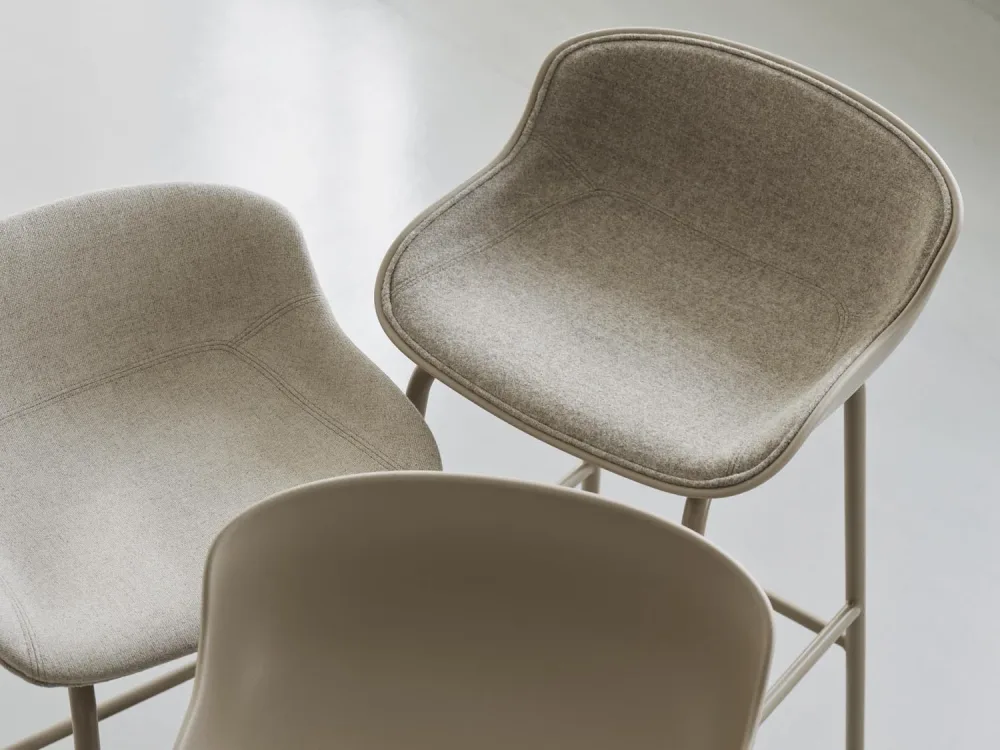 Hyg Barhocker 65 cm Vollpolster Stahl Sand/Ultra – Image 3