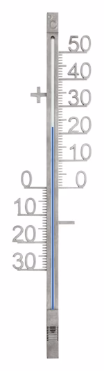 TFA Aussenthermometer Metall silber 42.8 cm