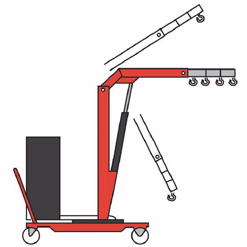Grue d'atelier élévation électrique – Image 2