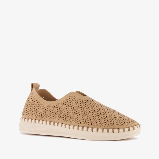 Mocassins femme Hush Puppies Daisy beige - Taille 37 - Semelle amovible