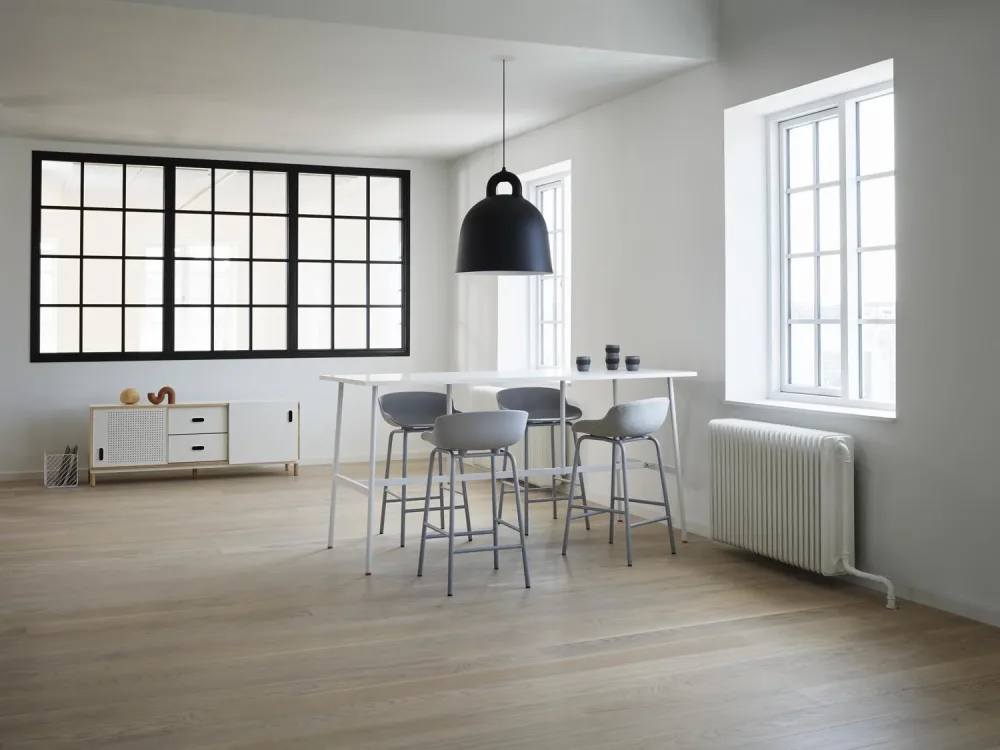 Hyg Barhocker 65 cm Vollpolster Stahl Sand/Ultra – Image 2