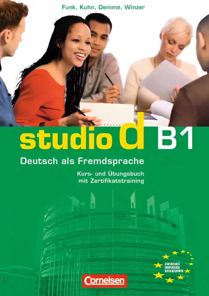 Studio d b1 - gesamtband 3 (einheit 1-10) kurs-/übungsbuch + lerner-cd