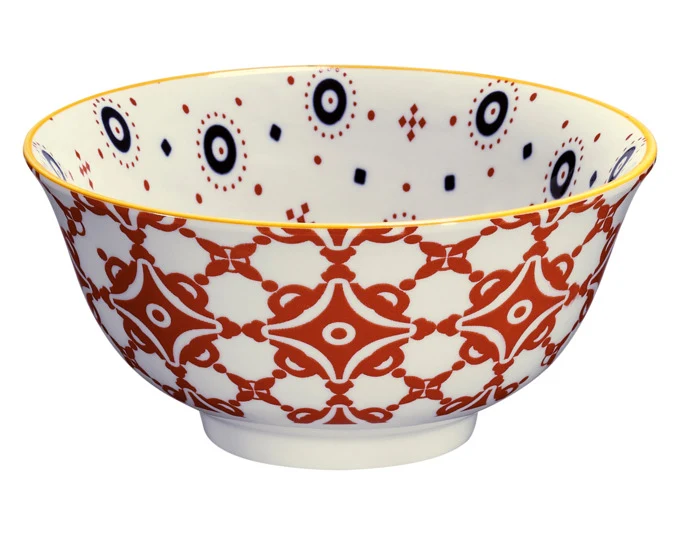 CILIO Bowl Amici Kacheln Porzellan 850 ml ø 18x8 cm