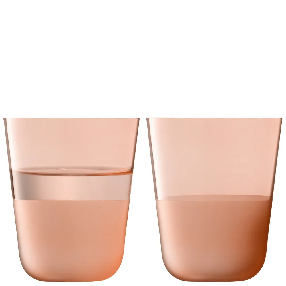 2er Set Arc Contrast Trinkbecher 380ml coral 2er Set Arc Contrast Trinkbecher 380ml coral