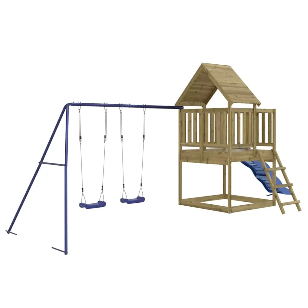 Outdoor Playset Impregnated Wood Pine – Image 2