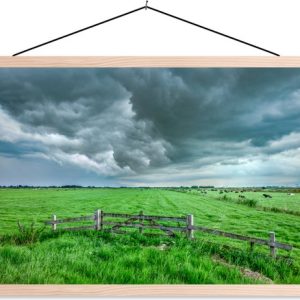 Nuages de pluie sur un paysage hollandais affiche textielposter lattes vierges 60×40 cm – Tirage photo sur plaque scolaire (décoration murale salon / chambre) Nuages de pluie sur un paysage hollandais affiche textielposter lattes vierges 60×40 cm – Tirage photo sur plaque scolaire (décoration murale salon / chambre)