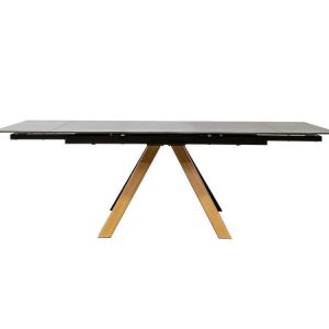 Table a manger extensible 160 a 240 cm ZOLA plateau ceramique Table a manger extensible 160 a 240 cm ZOLA plateau ceramique