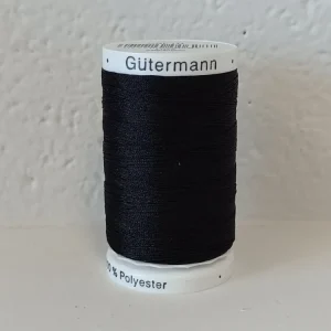 Fil de polyester 500 m. – 10 Noir – GÜTERMANN Fil de polyester 500 m. – 10 Noir – GÜTERMANN