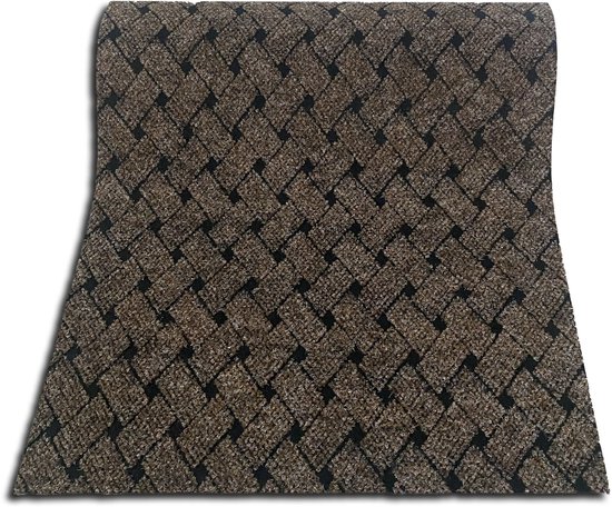 JYG Union - Tapis de cuisine en feutre aiguilleté - Marron - 100 cm - 100 x 180 cm