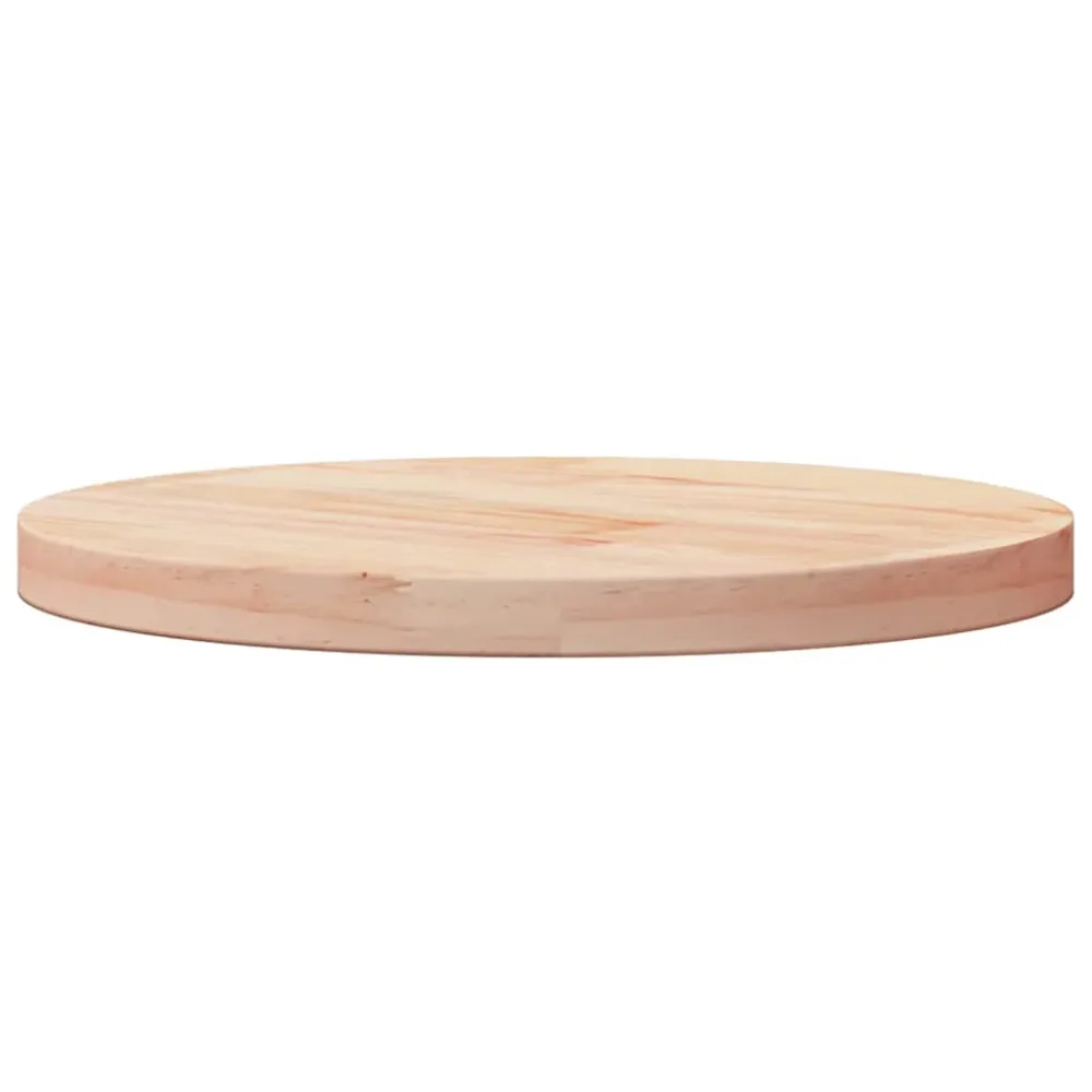 Table Top Round Ø40x3 cm Solid Wood Pine – Image 3