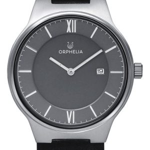 ORPHELIA Mens Analogue Watch Serendipity Black Leather ORPHELIA Mens Analogue Watch Serendipity Black Leather