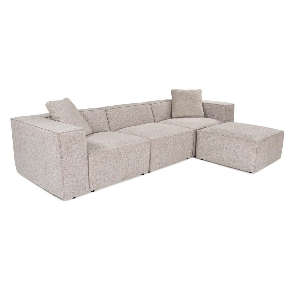 Lora (L1 Ecksofa - Mokka