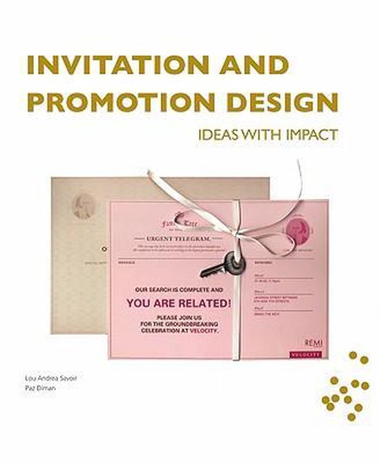 ISBN Invitation and Promotion Design, Couverture rigide, 256 pages Ideas With Impact