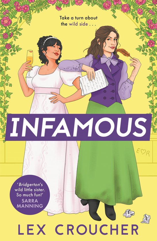 Infamous 'Bridgerton's wild little sister. So much fun!' Sarra Manning