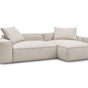 Canape d’angle reversible ultra moelleux BOHEME tissu chine Canape d’angle reversible ultra moelleux BOHEME tissu chine