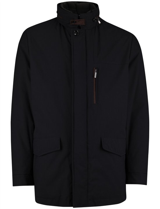 Manteau d'hiver Bugatti bleu foncé