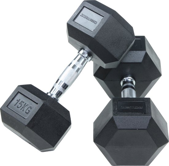 HALTÈRE HEXAGONALE (2,5KG - 40KG) - 40