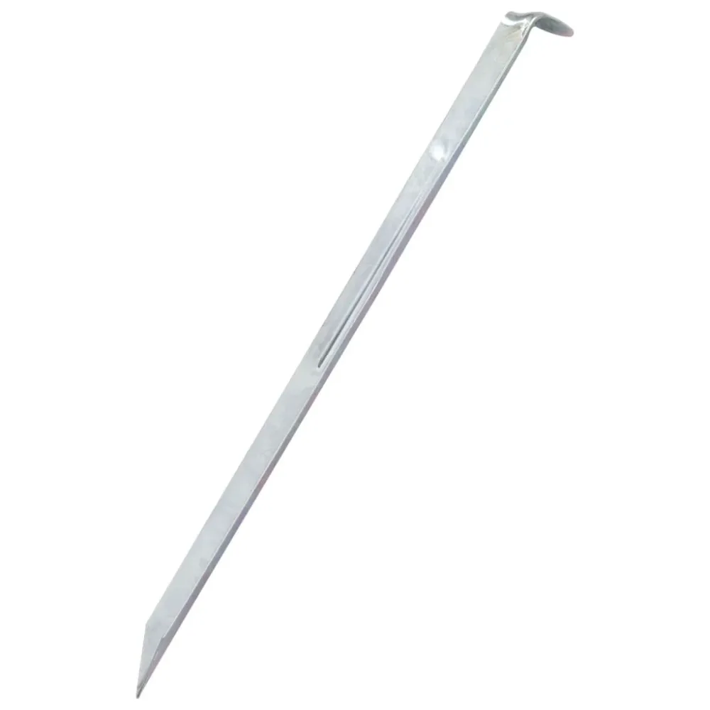 Tent Pegs 24 pcs 30 cm Ø20 mm Galvanised Steel – Image 2