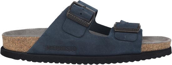 Mephisto Nerio - sandale pour homme - bleu - taille 40 (EU) 6,5 (UK)