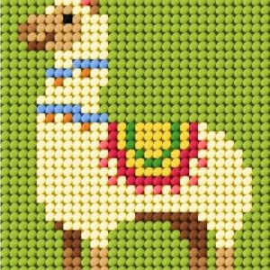 Kit de broderie Orchidea – LAMA – broderie pour enfants Kit de broderie Orchidea – LAMA – broderie pour enfants